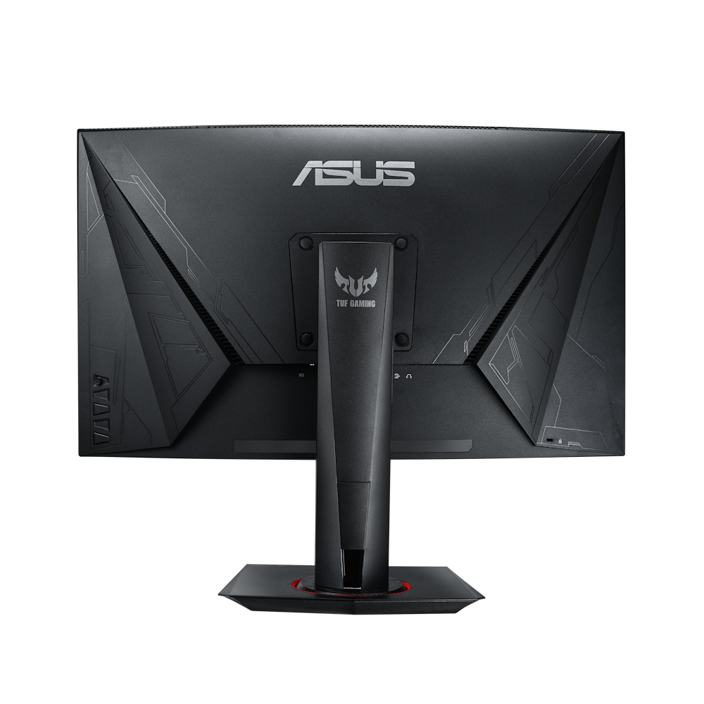 A large main feature product image of ASUS TUF Gaming VG27WQ 27" Curved QHD FreeSync Premium 165Hz 1MS VESA DisplayHDR 400 VA W-LED Gaming Monitor