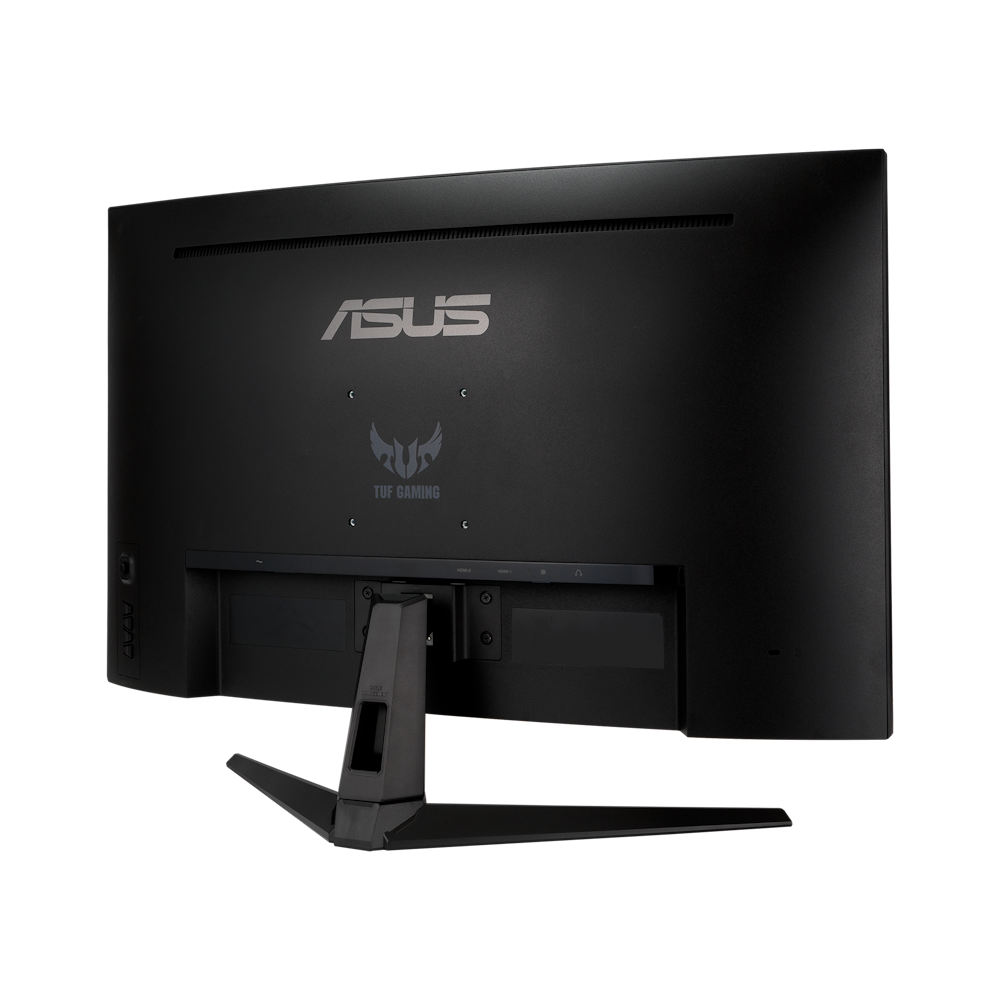 A large main feature product image of ASUS VG32VQ1B 31.5" Curved QHD 165Hz VA Monitor