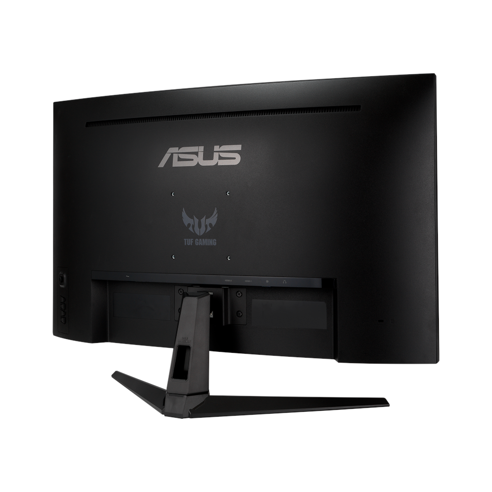 A large main feature product image of ASUS VG32VQ1B 31.5" Curved QHD 165Hz VA Monitor