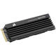 A small tile product image of Corsair MP600 PRO LPX PCIe Gen4 NVMe M.2 SSD - 4TB Black
