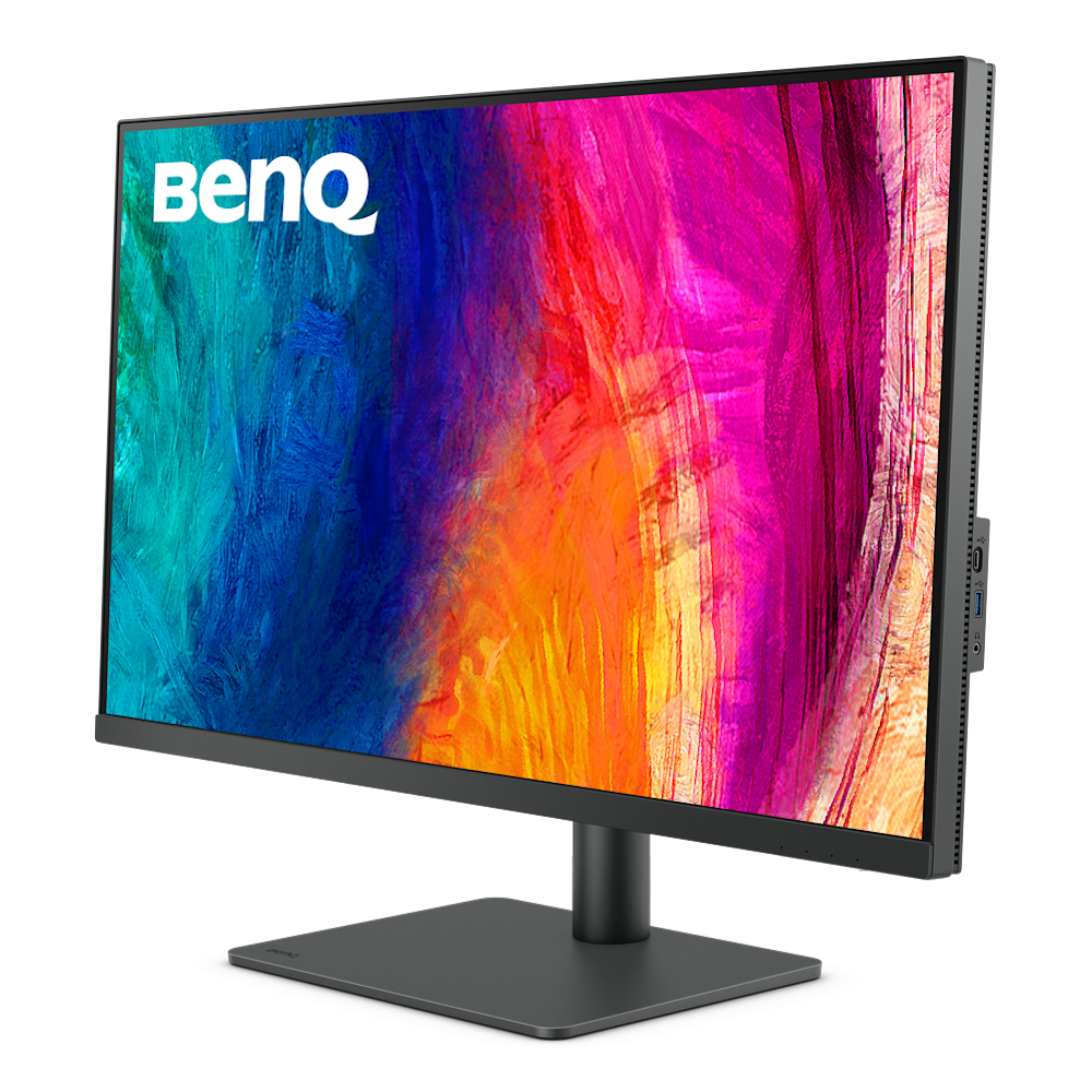 A large main feature product image of BenQ DesignVue PD3205U 31.5" UHD 60Hz IPS Monitor