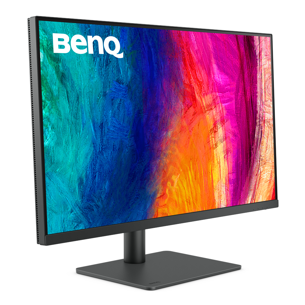 A large main feature product image of BenQ DesignVue PD3205U 31.5" UHD 60Hz IPS Monitor