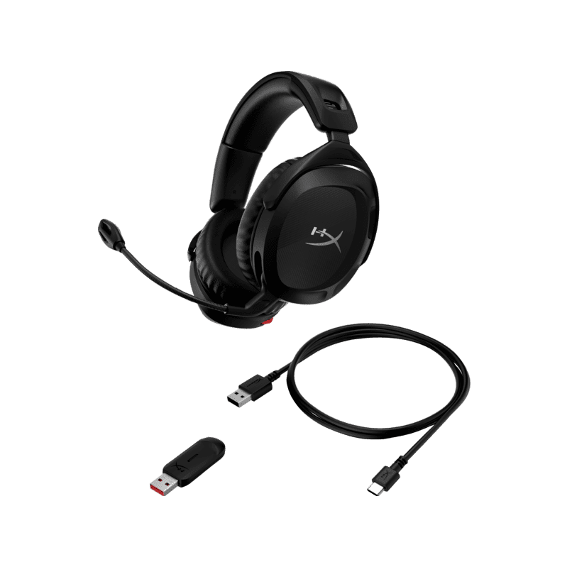 A large main feature product image of HyperX Cloud Stinger 2 - Wireless Gaming Headset