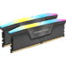 A product image of Corsair 32GB Kit (2x16GB) DDR5 Vengeance RGB AMD EXPO C36 5600MT/s - Cool Grey