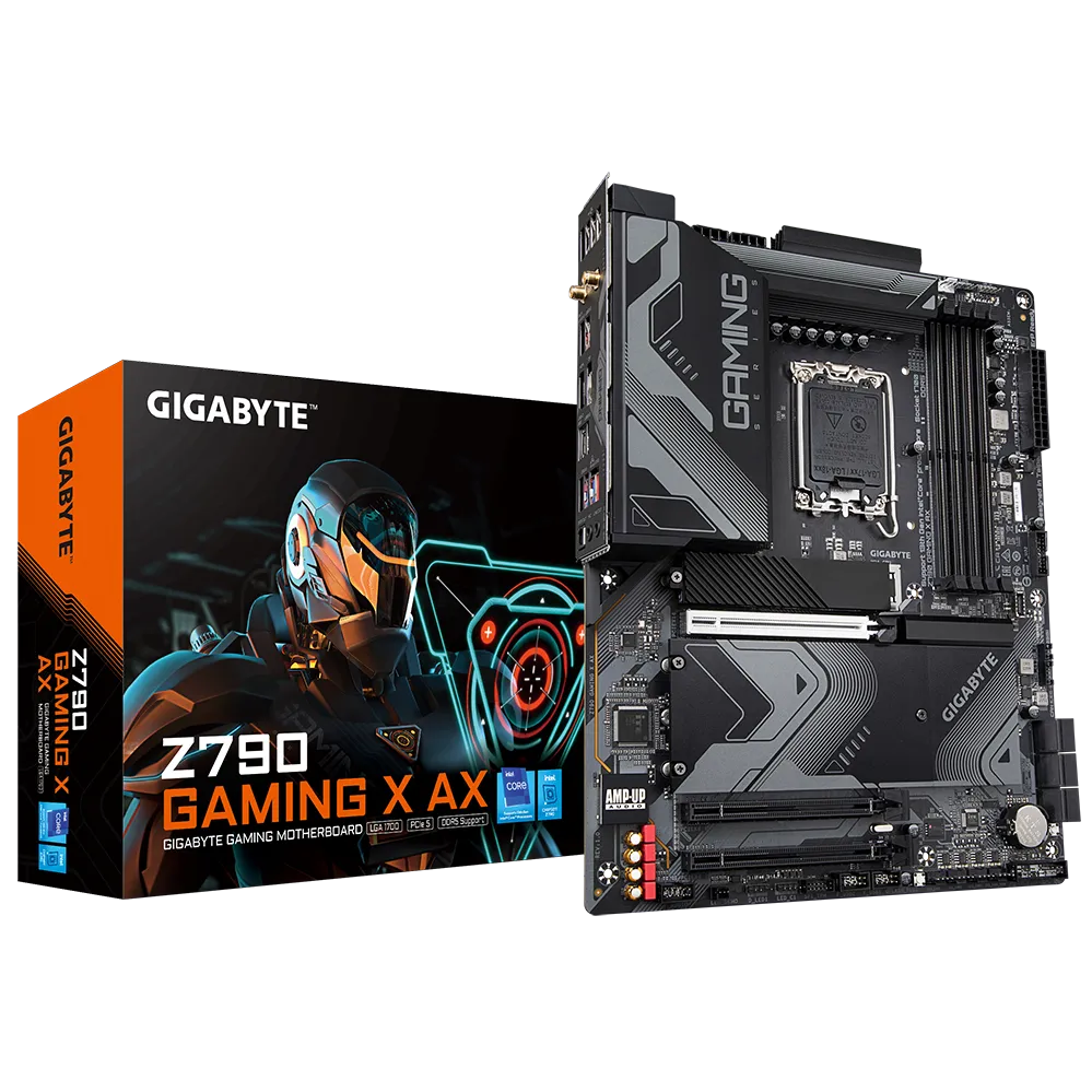 Gigabyte Z790 Gaming X AX LGA1700 ATX Desktop Motherboard PLE Computers