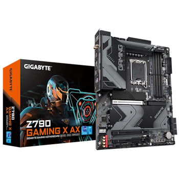 Product image of Gigabyte Z790 Gaming X AX LGA1700 ATX Desktop Motherboard - Click for product page of Gigabyte Z790 Gaming X AX LGA1700 ATX Desktop Motherboard