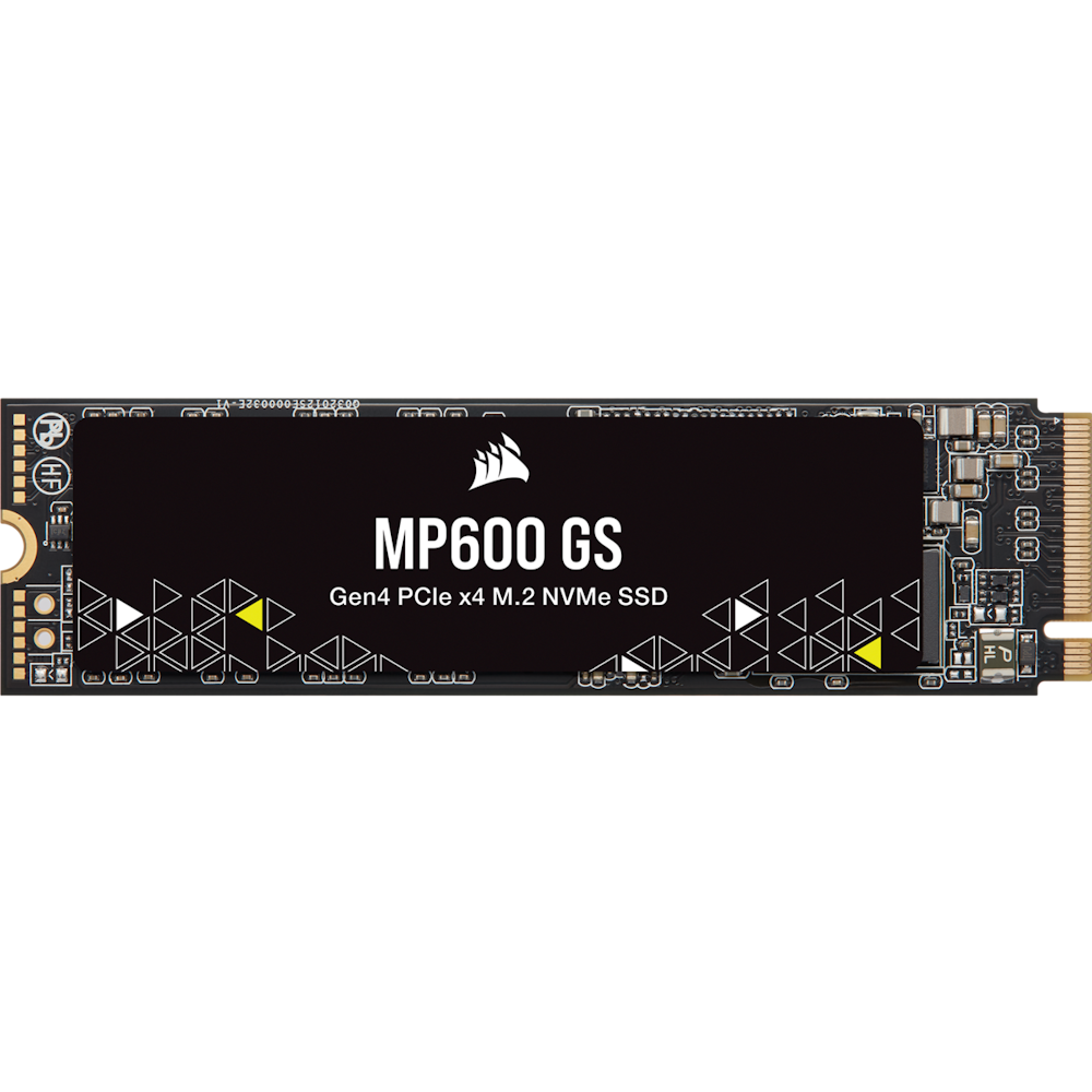 A large main feature product image of Corsair MP600 GS PCIe Gen4 NVMe M.2 SSD - 2TB