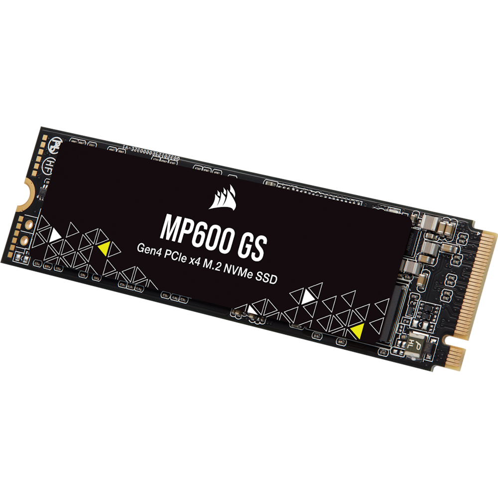 A large main feature product image of Corsair MP600 GS PCIe Gen4 NVMe M.2 SSD - 2TB