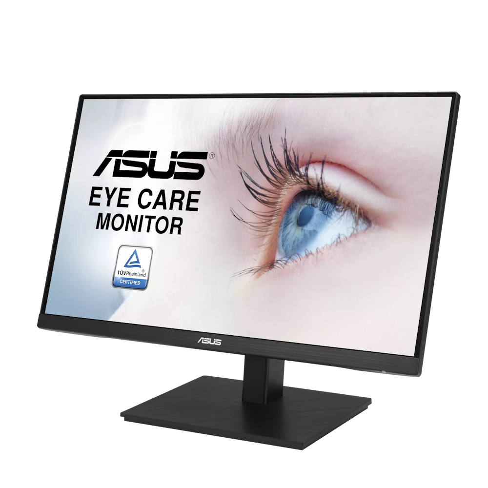A large main feature product image of ASUS VA27EQSB 27" FHD 75Hz IPS Monitor