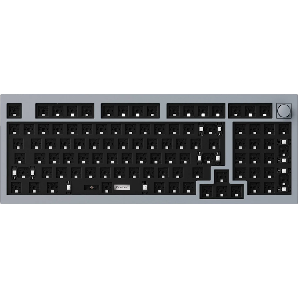 Keychron Q5 RGB Compact Mechanical Keyboard - Silver Grey (Barebones)