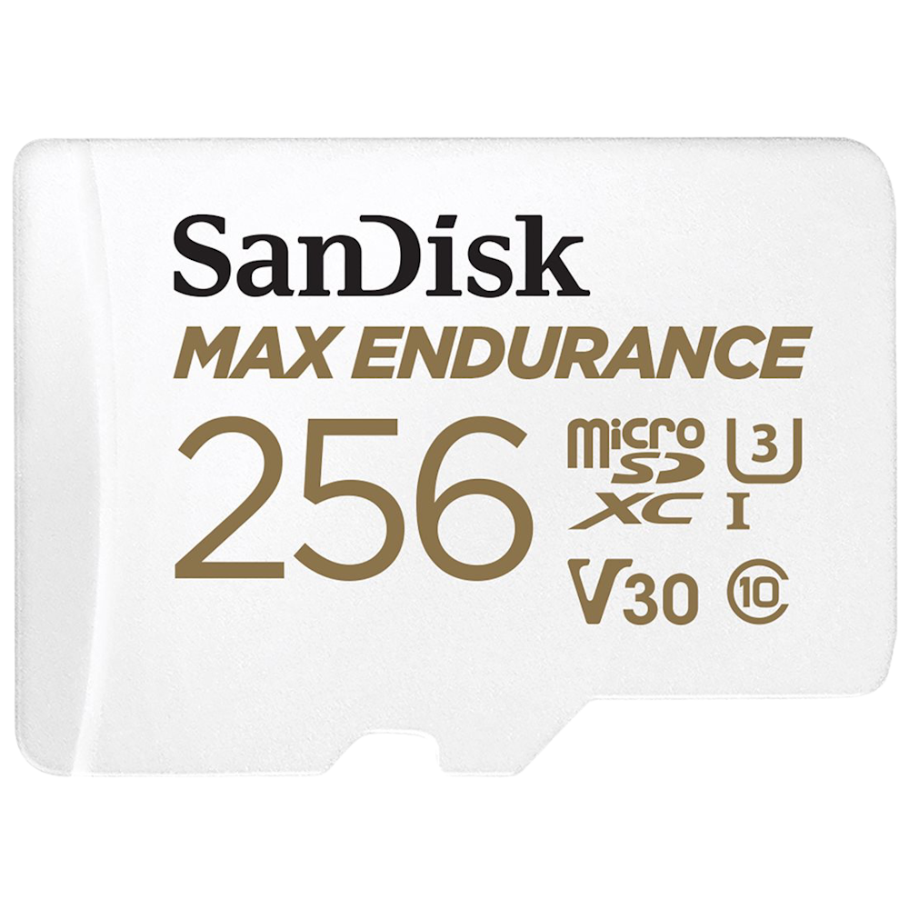 SanDisk MAX ENDURANCE UHS Class 3 microSD Card 256GB