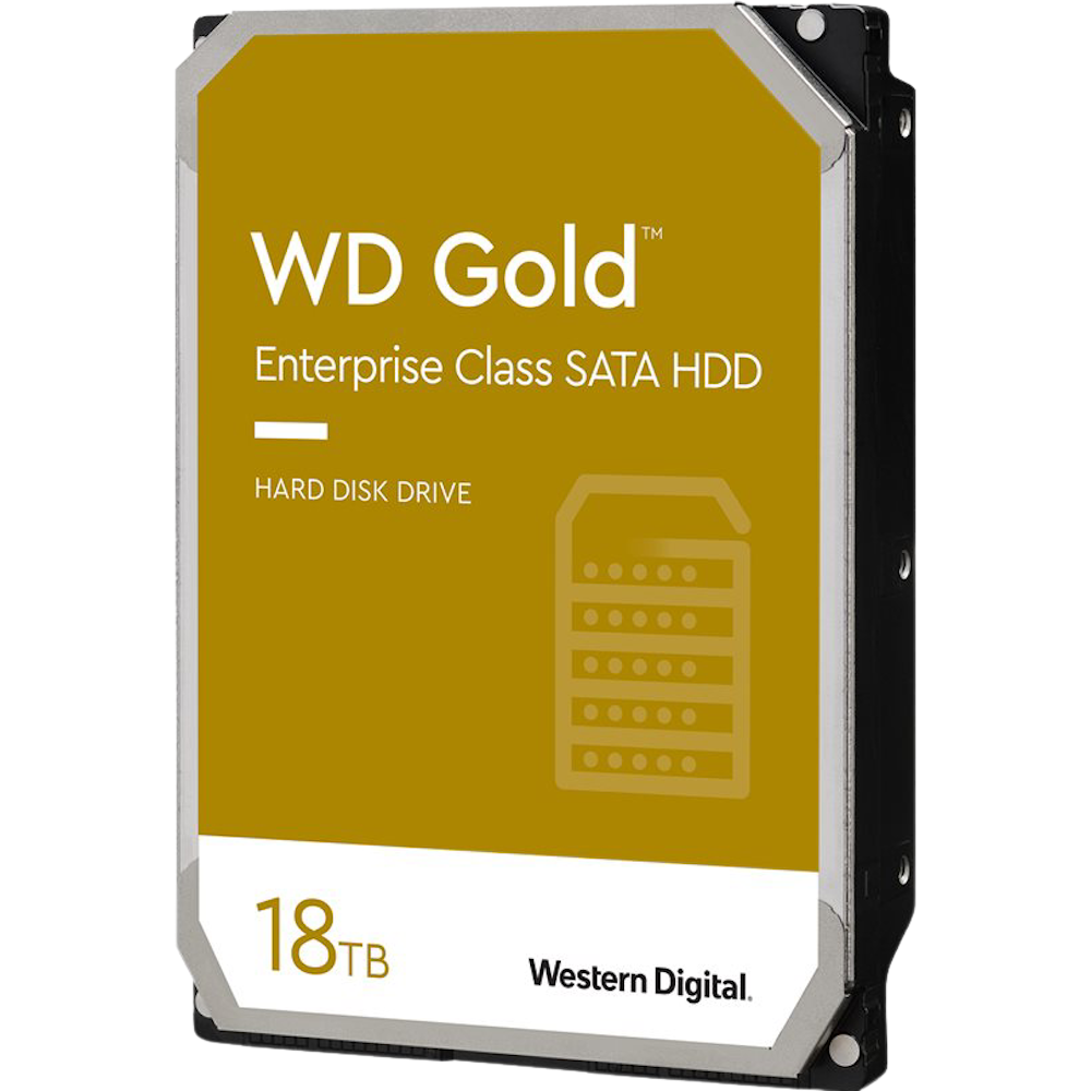 WD Gold 3.5" Enterprise Class HDD - 18TB 512MB
