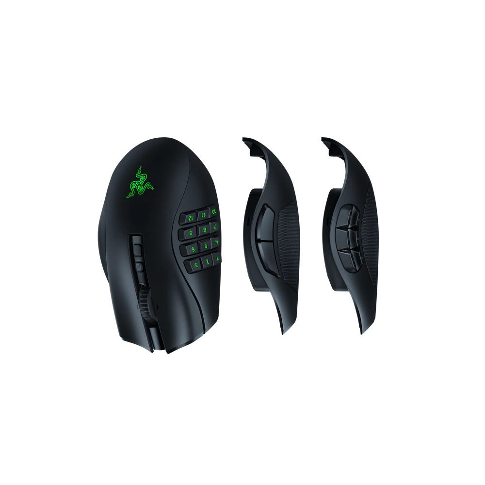 A large main feature product image of Razer Naga V2 Pro - Wireless Gaming Mouse