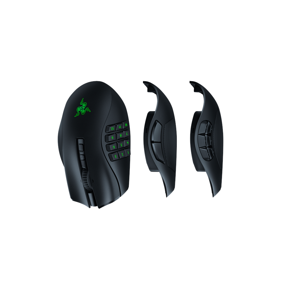 A large main feature product image of Razer Naga V2 Pro - Wireless Gaming Mouse