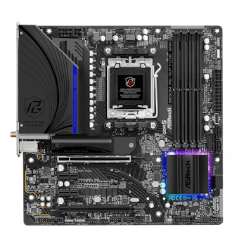 Product image of ASRock B650M PG Riptide WiFi AM5 mATX Desktop Motherboard - Click for product page of ASRock B650M PG Riptide WiFi AM5 mATX Desktop Motherboard