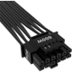 A small tile product image of Corsair 12+4-pin 600W PCIe Gen 5 12VHPWR Cable