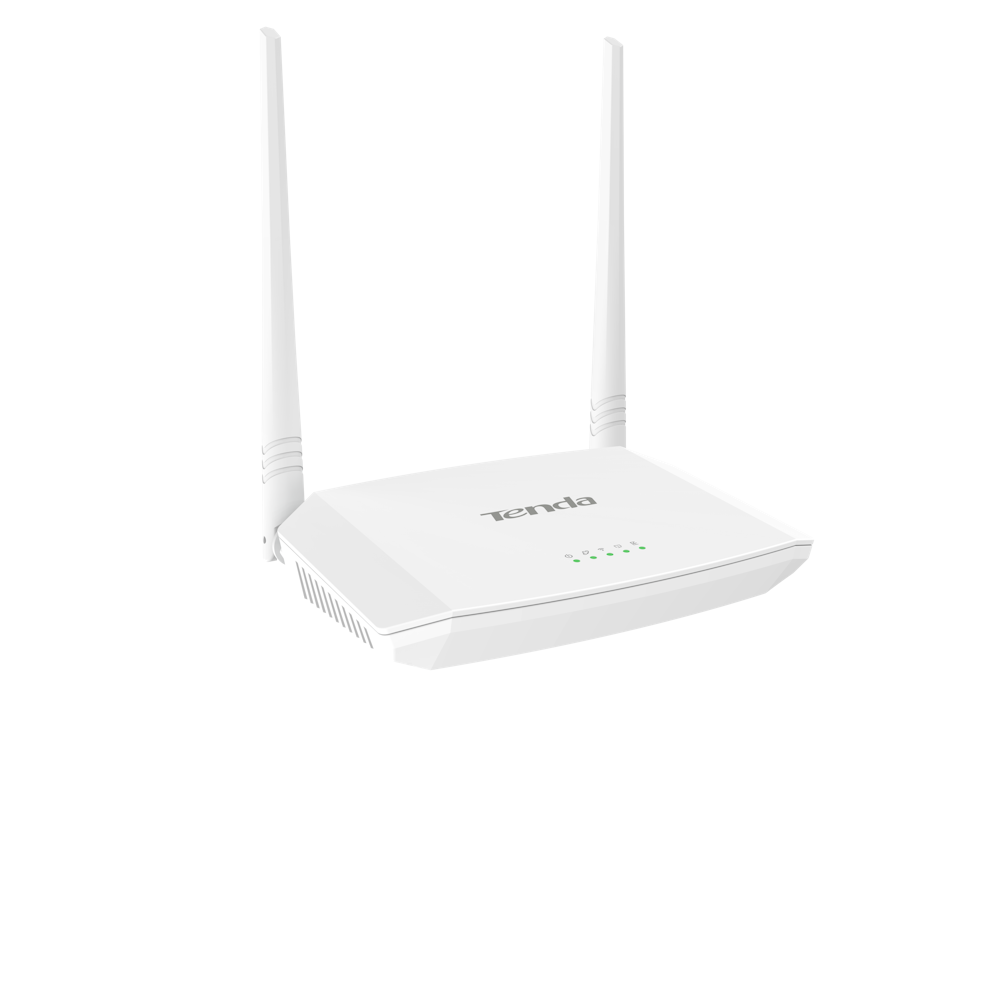 A large main feature product image of Tenda V300 N300 Wi-Fi VDSL/ADSL Modem Router