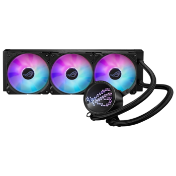 Product image of ASUS ROG Ryuo III 360 ARGB 360mm AIO CPU Cooler - Black - Click for product page of ASUS ROG Ryuo III 360 ARGB 360mm AIO CPU Cooler - Black