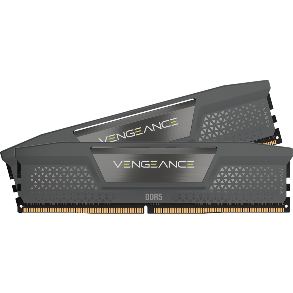 A large main feature product image of Corsair 64GB Kit (2x32GB) DDR5 Vengeance AMD EXPO C40 6000MT/s - Cool Grey