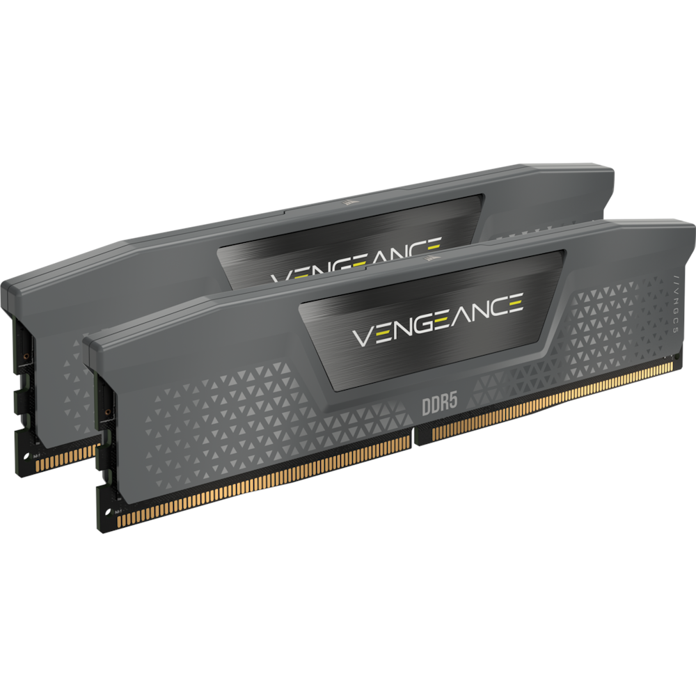 A large main feature product image of Corsair 64GB Kit (2x32GB) DDR5 Vengeance AMD EXPO C40 6000MT/s - Cool Grey