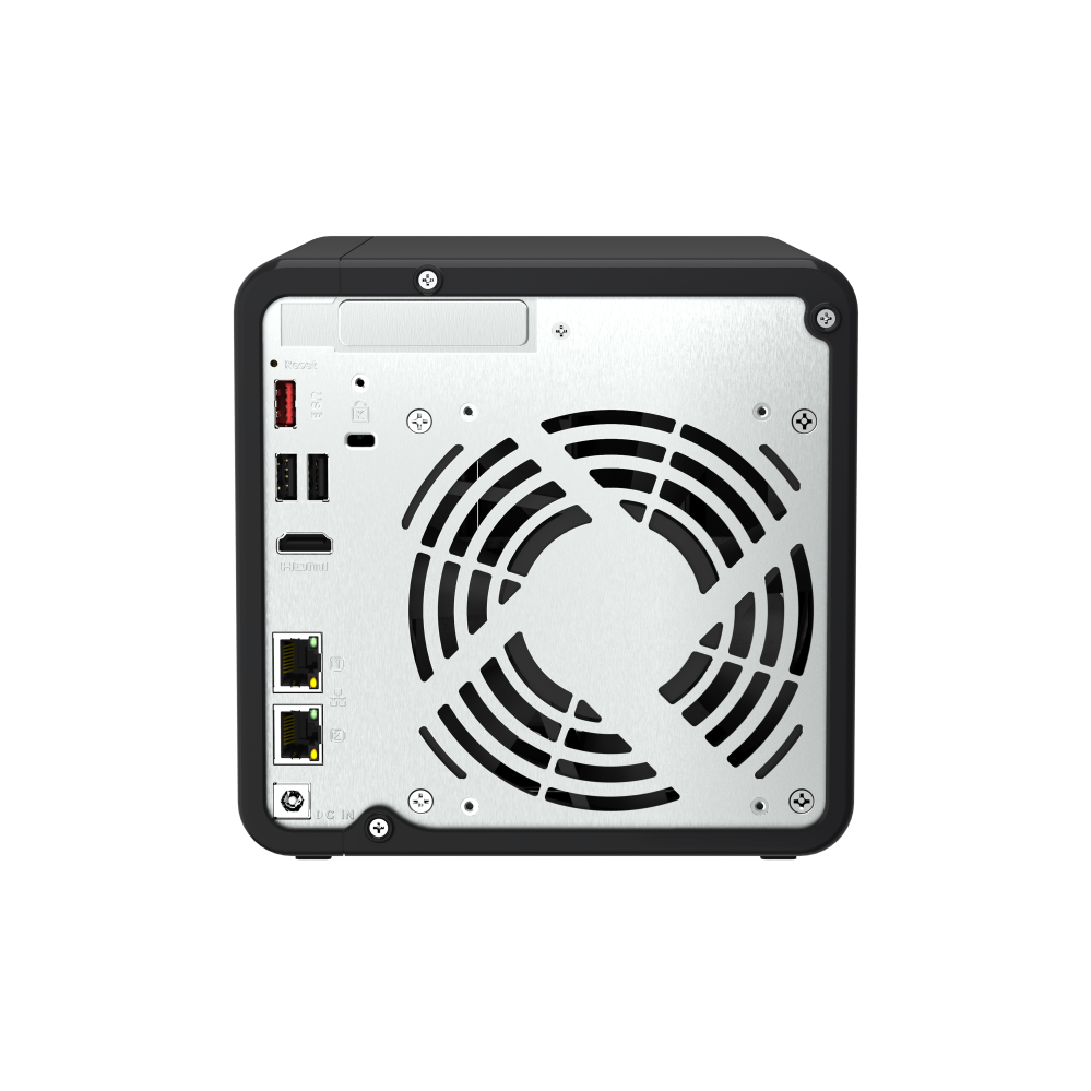 A large main feature product image of QNAP TS-464 4-Bay NAS (2.9GHz Celeron 4-Core, 8GB RAM, Dual 2.5GbE)