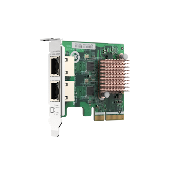 Product image of QNAP QXG-2G2T-I225 Dual Port 2.5GbE Network Card - Click for product page of QNAP QXG-2G2T-I225 Dual Port 2.5GbE Network Card