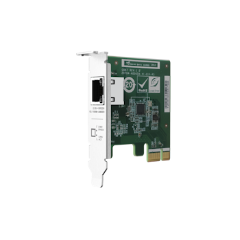 Product image of QNAP QXG-2G1T-I225 Single Port 2.5GbE Network Card - Click for product page of QNAP QXG-2G1T-I225 Single Port 2.5GbE Network Card