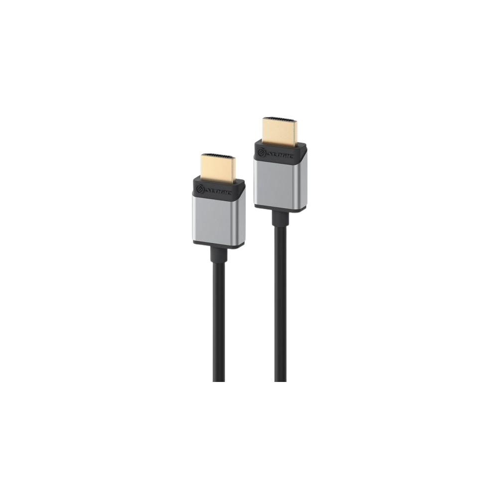 ALOGIC Slim Super Ultra 8K HDMI (Male) to HDMI (Male) Cable – Space Grey - 2m