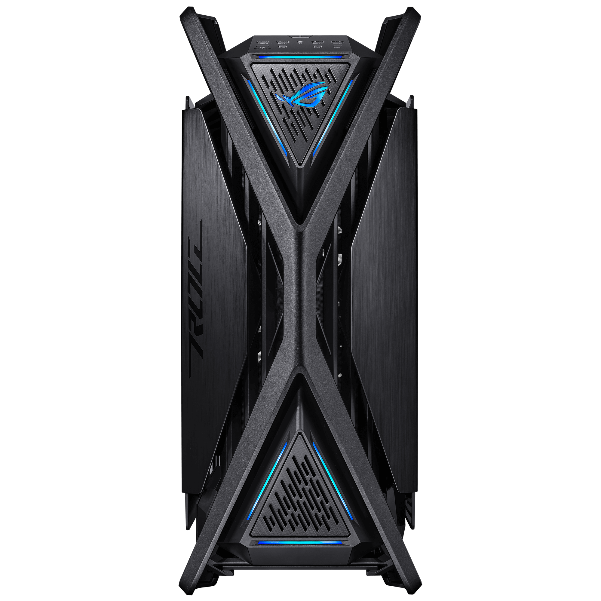 A large main feature product image of ASUS ROG Hyperion GR701 Full Tower Case - Black