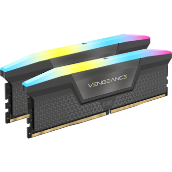 Product image of Corsair 32GB Kit (2x16GB) DDR5 Vengeance RGB AMD EXPO C30 6000MT/s - Cool Grey - Click for product page of Corsair 32GB Kit (2x16GB) DDR5 Vengeance RGB AMD EXPO C30 6000MT/s - Cool Grey