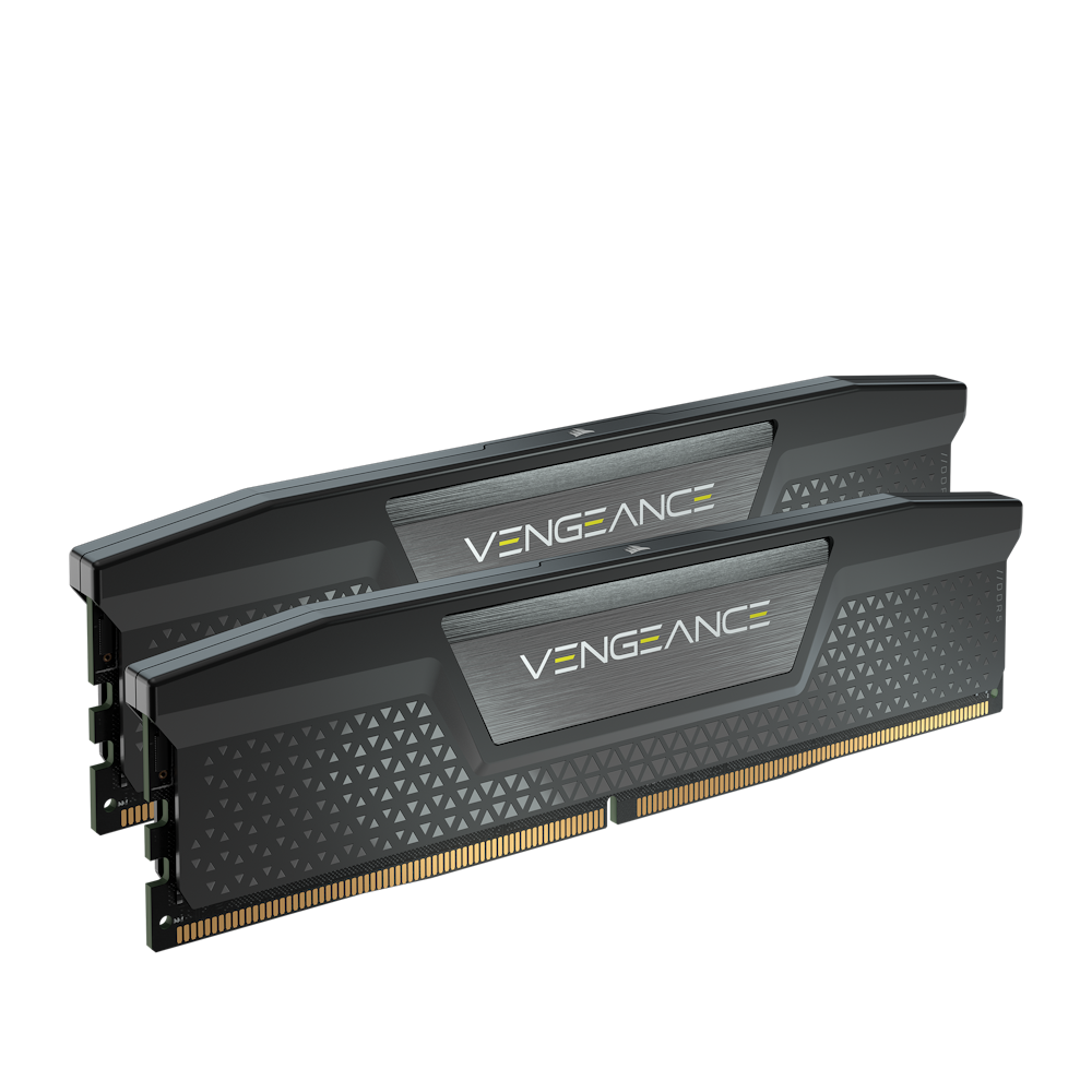 A large main feature product image of Corsair 32GB Kit (2x16GB) DDR5 Vengeance C32 6400MT/s - Black