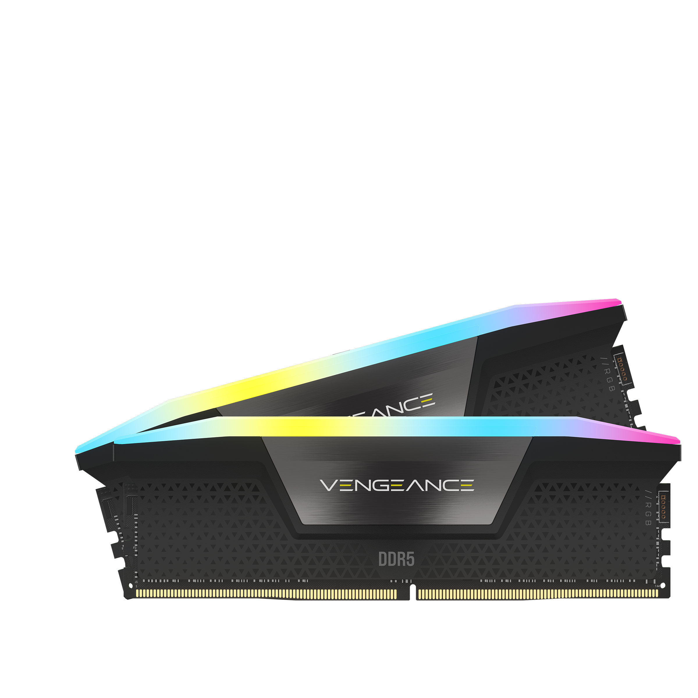 A large main feature product image of Corsair Vengeance RGB 32GB Kit (2x16GB) XMP DDR5-6400 C32