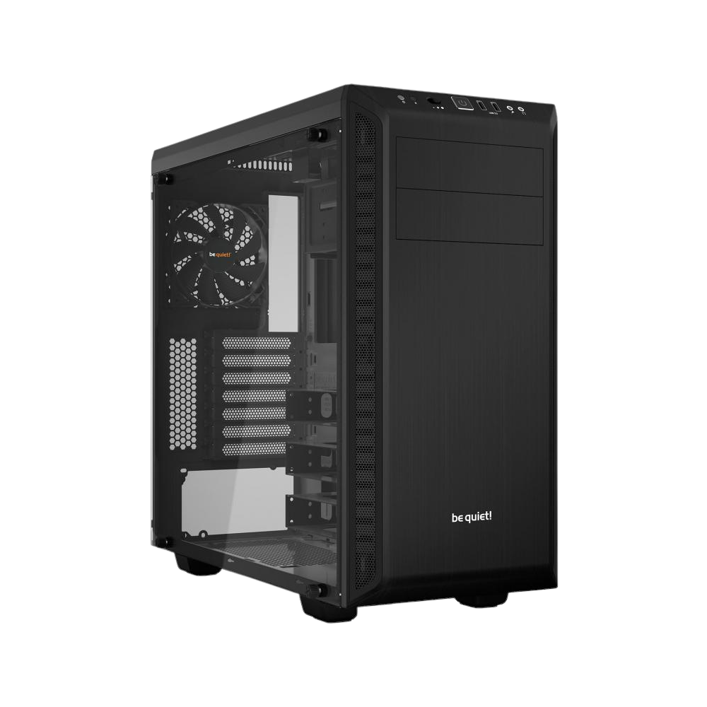 be quiet! PURE BASE 600 TG Mid Tower Case - Black