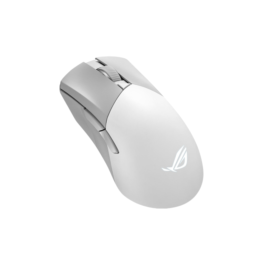 ASUS ROG Gladius III Wireless Aimpoint Gaming Mouse - Moonlight White
