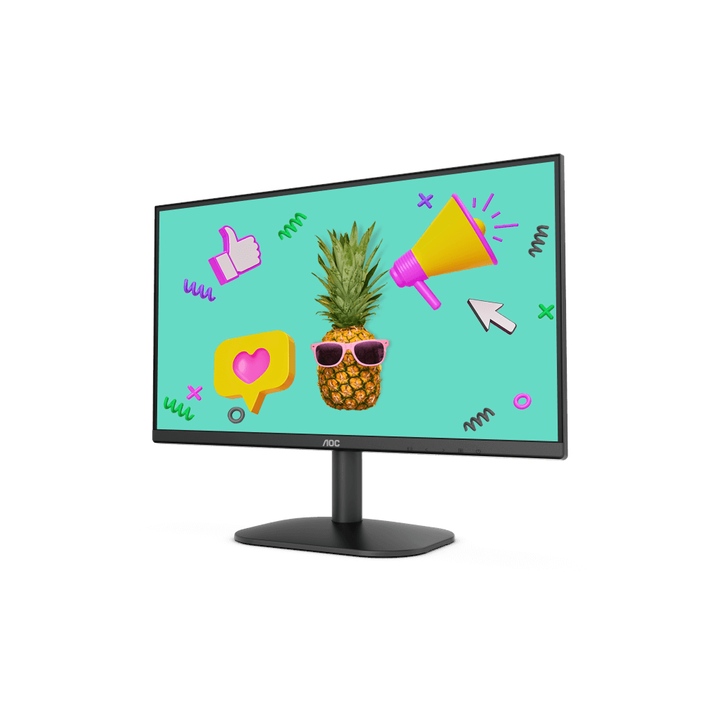 A large main feature product image of AOC 22B2HN 21.5" FHD 75Hz VA Monitor