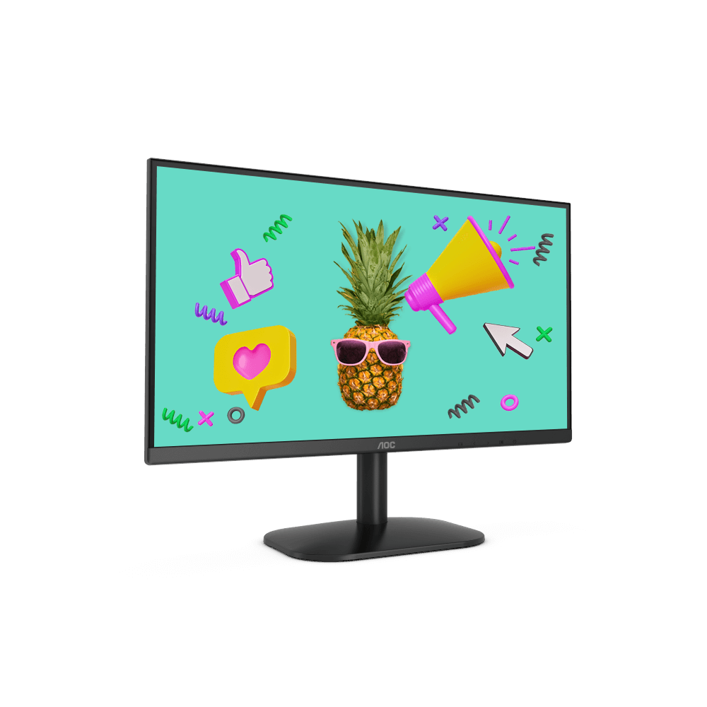 A large main feature product image of AOC 22B2HN 21.5" FHD 75Hz VA Monitor