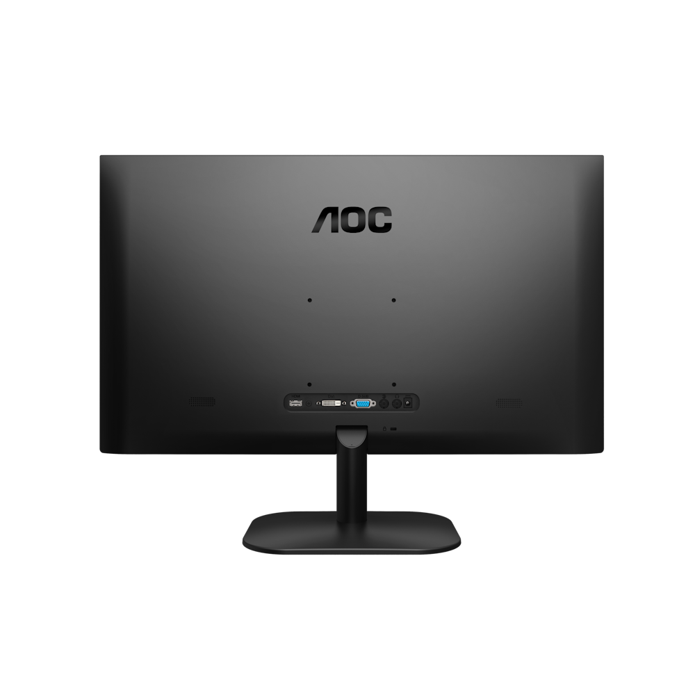 A large main feature product image of AOC 24B2XDA - 23.8" FHD 75Hz 4MS IPS Monitor
