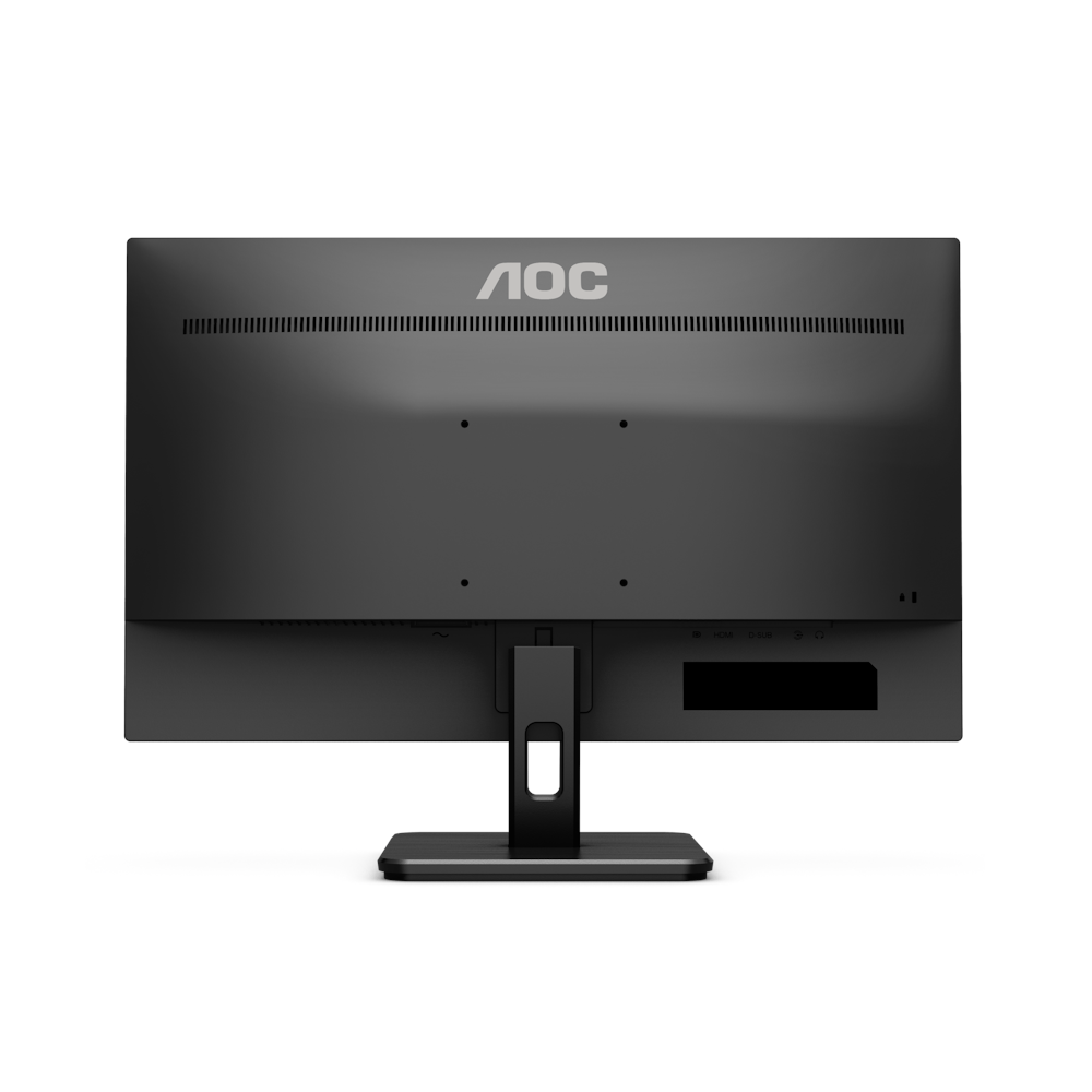 A large main feature product image of AOC 24E2QA - 23.8" FHD 75Hz IPS Monitor