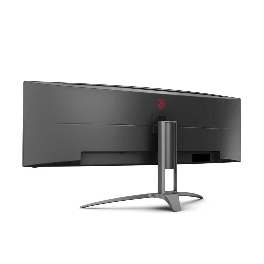 A large main feature product image of AOC AGON AG493UCX2 - 49" Curved UWQHD Ultrawide 165Hz VA Monitor