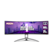 A product image of AOC AGON AG493UCX2 49" Curved UWQHD Ultrawide 165Hz VA Monitor