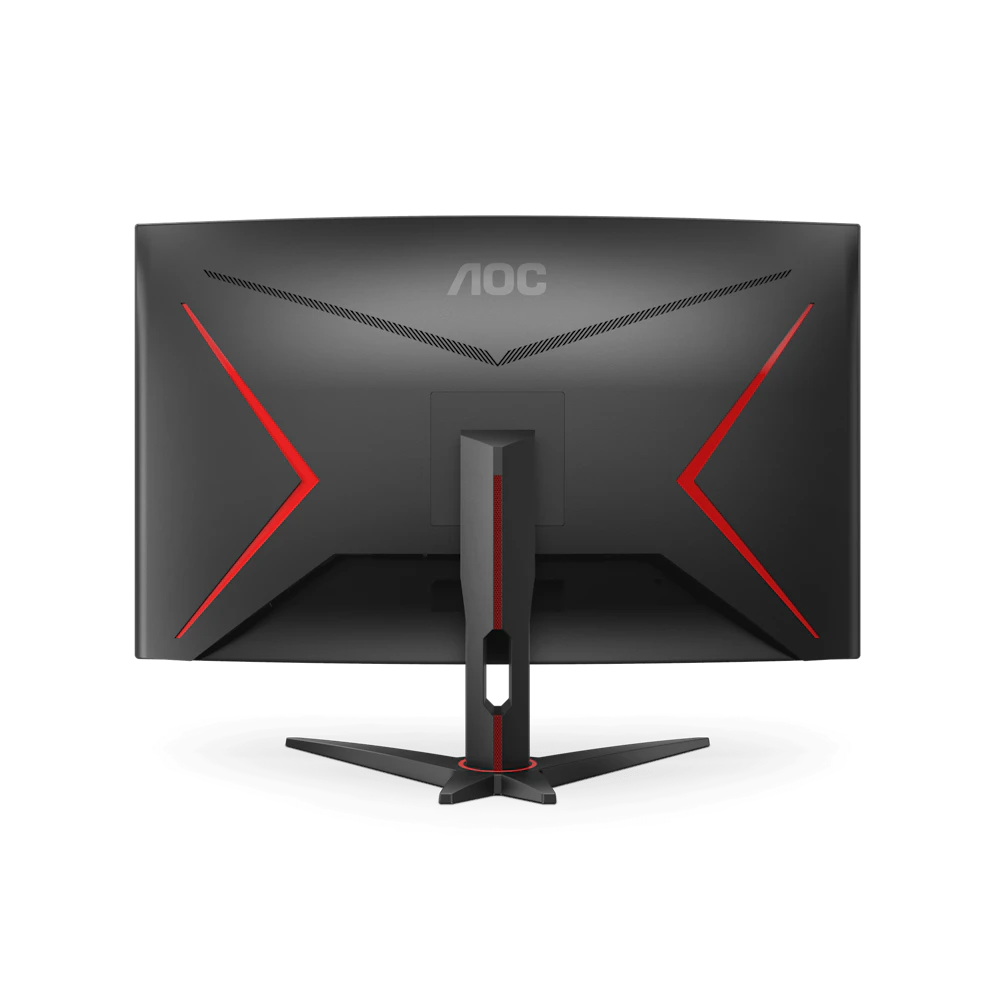 A large main feature product image of AOC Gaming C32G2ZE - 32" Curved 1080p 240Hz VA Monitor