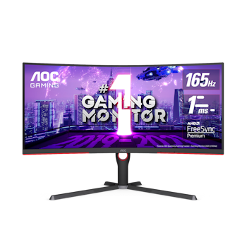 Product image of AOC Gaming CU34G3S - 34" Curved UWQHD Ultrawide 165Hz VA Monitor - Click for product page of AOC Gaming CU34G3S - 34" Curved UWQHD Ultrawide 165Hz VA Monitor