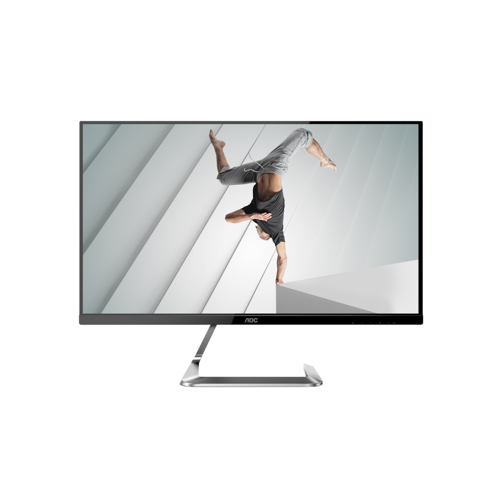 A large main feature product image of AOC Q27T1 - 27" QHD 75Hz IPS Monitor