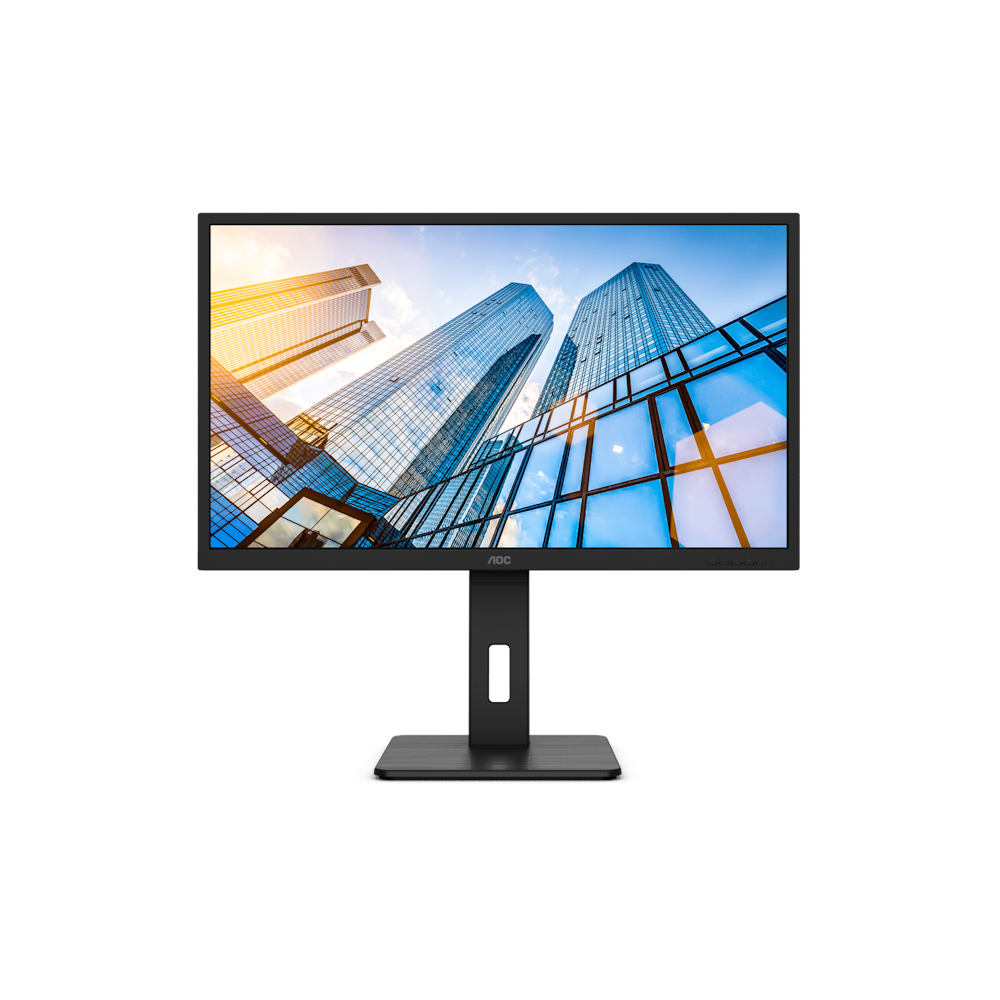 A large main feature product image of AOC Q32P2C - 32" QHD 75Hz IPS Monitor