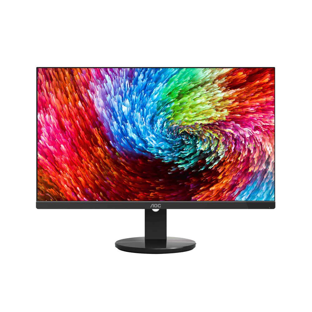A large main feature product image of AOC U2790VQ - 27" UHD 60Hz IPS Monitor