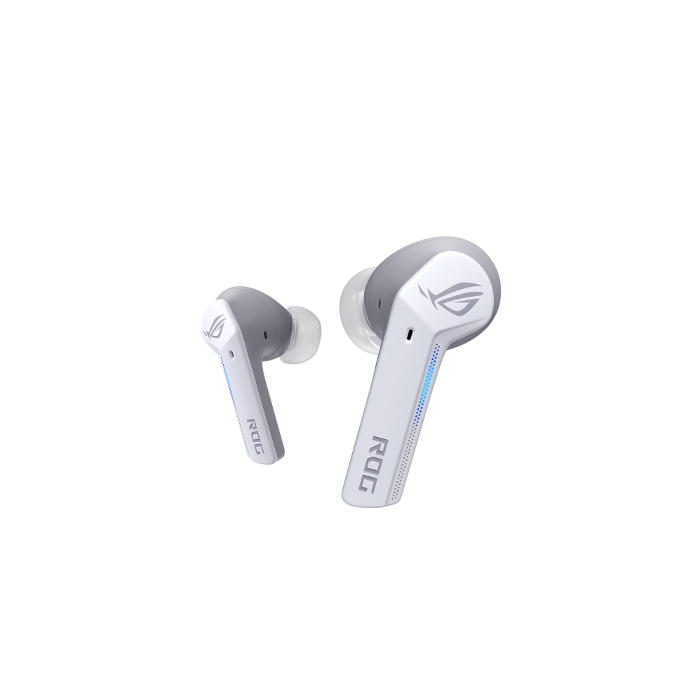 A large main feature product image of ASUS ROG Cetra True Wireless Earphones - White 