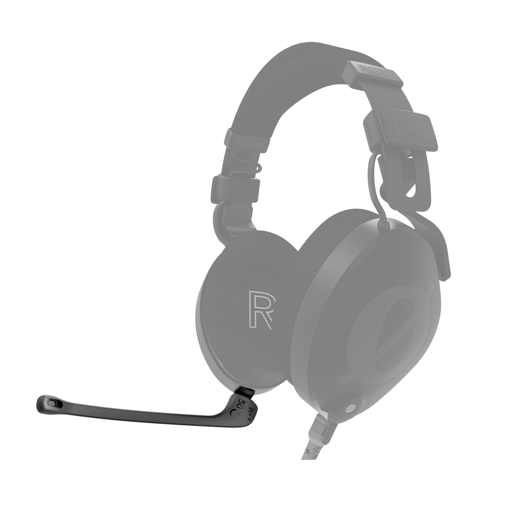 A large main feature product image of RODE NTH-MIC Detachable Microphone