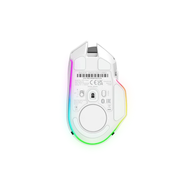 Razer Basilisk V3 Pro - Ergonomic Wireless Gaming Mouse (White
