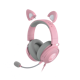 A small tile product image of Razer Kraken Kitty V2 Pro - Wired RGB Headset with Interchangeable Ears (Quartz Pink)