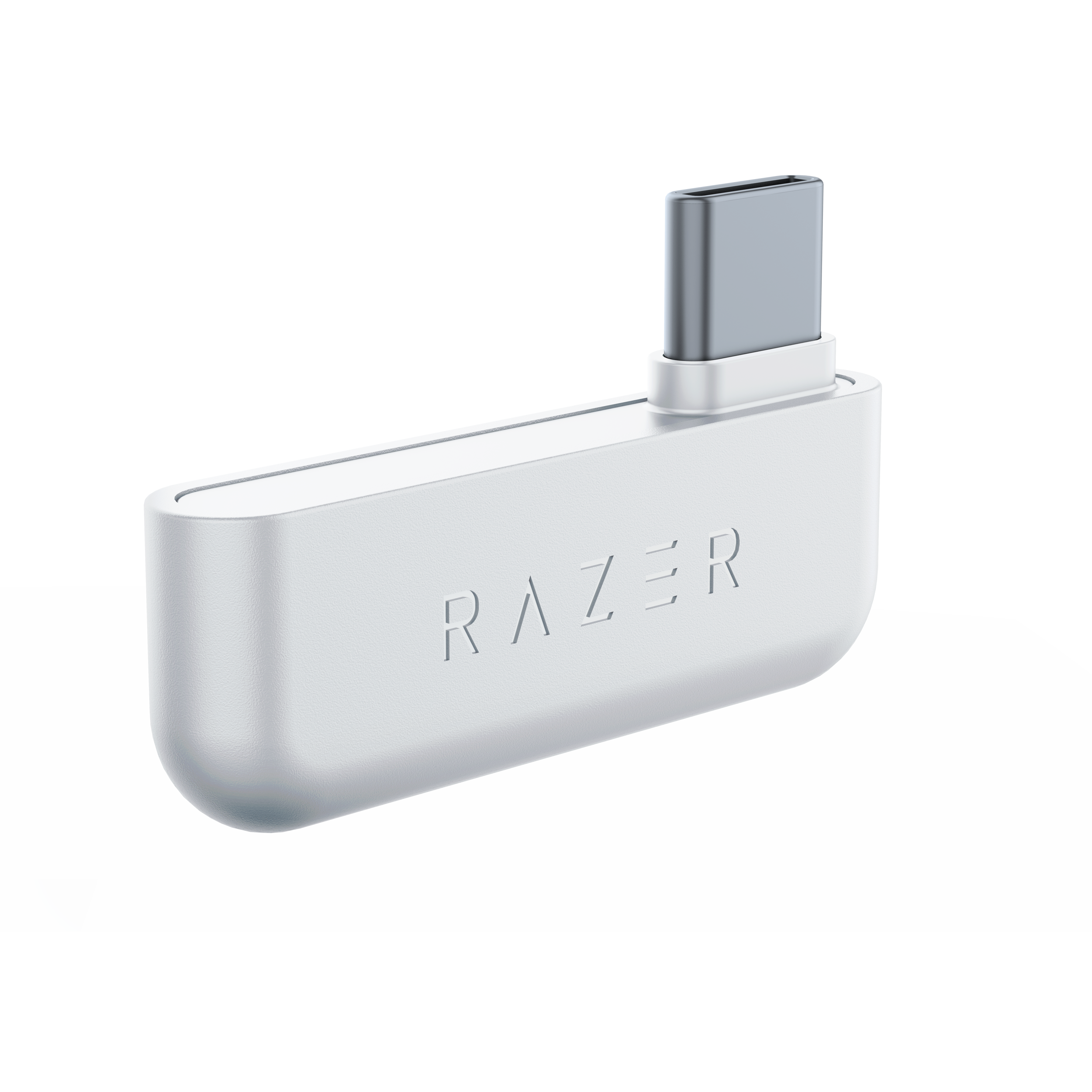 A large main feature product image of Razer Barracuda X (2022) - Wireless Multi-Platform Gaming Headset (Mercury White)